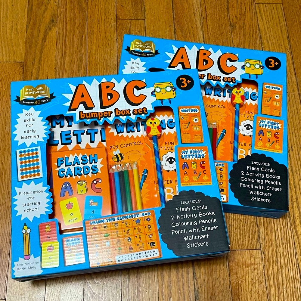 ABC Bumper Box Sets Ages 3+ Early Literacy